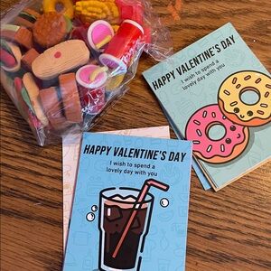 Valentines & Erasers - NEW